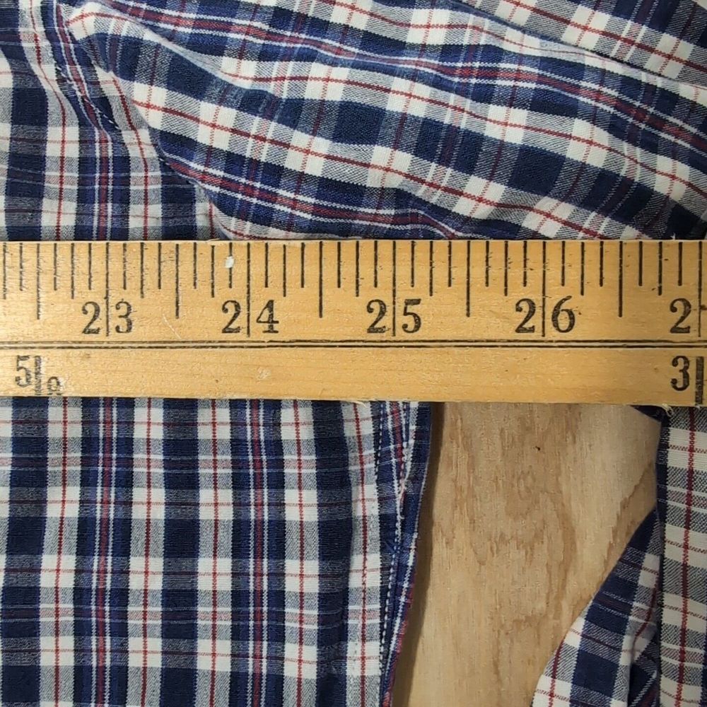 Ralph Lauren Golf Tilden Shirt Mens Med Plaid L/S Button Up Crest Logo - Picture 4 of 6